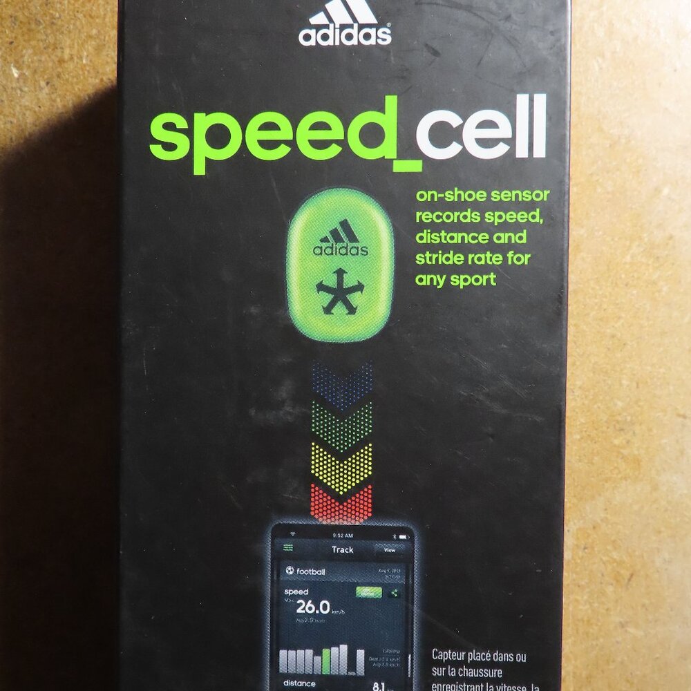 Adidas miCoach SPEED_CELL On-shoe Sensor Records Speed Distance Stride Rate